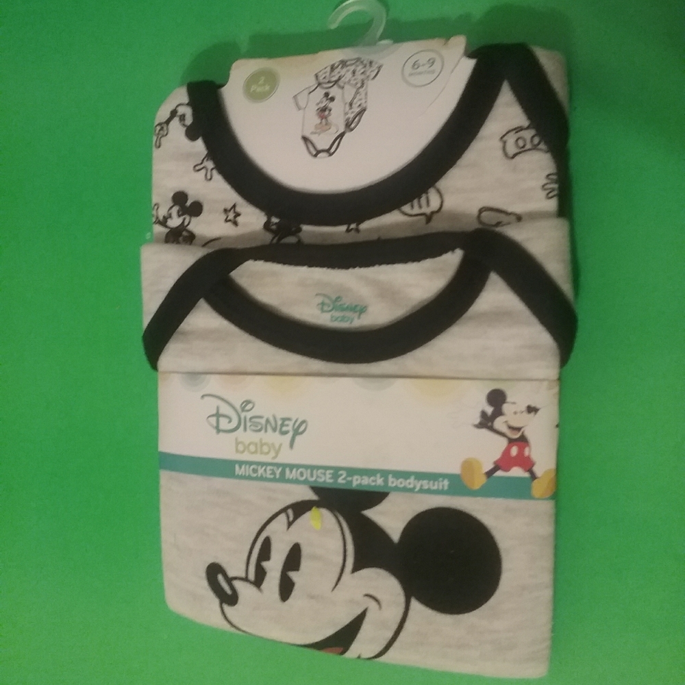 Disney baby Mickey mouse two piece bodysuit